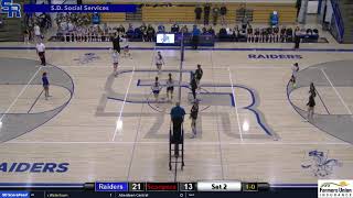 Rapid City Stevens Raiders vs Sturgis Brown Scoopers JV10th Volleyball [upl. by Othe]