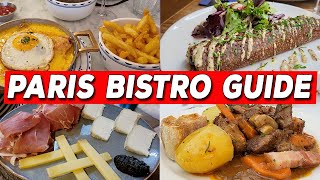 COMPLETE Paris Restaurant Guide 36 Bistros [upl. by Niuqram]