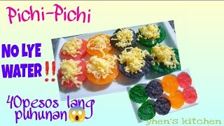 PICHIPICHI RECIPE  No LYE WATER [upl. by Ros]