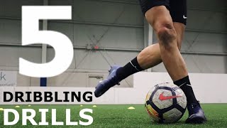 5 Essential Dribbling Drills  Improve Your Dribbling With These Five Individual Training Drills [upl. by Ethelind]