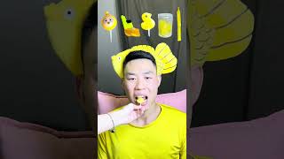 💛🍋🥧🎧ASMR Yellowthemed Mukbang  Perfect for Sleepimmersive asmr asmrsounds [upl. by Yecac257]