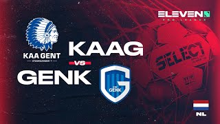 KAA Gent – KRC Genk hoogtepunten [upl. by Akenna550]