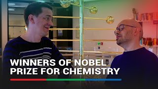 Nobel prize win super surreal say chemistry prize recipients  ABSCBN News [upl. by Arihaz]