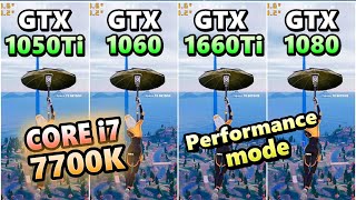 GTX 1050Ti 1060 1660Ti 1080×CORE i7 7700Kfortnite chapter5 Season4performanceFPSフォートナイト2024 [upl. by Ltihcox898]