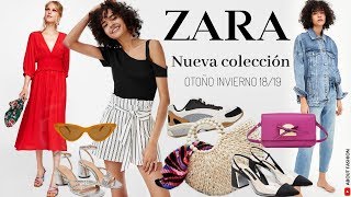 AVANCE NUEVA COLECCIÓN DE ZARA OTOÑO INVIERNO 2018 2019  New Collection AW18 [upl. by Burr253]