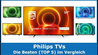 Die besten Philips TVs amp Fernseher 2024 TOP 5 🥇 Testsieger im Vergleich gut und günstig [upl. by Deevan]