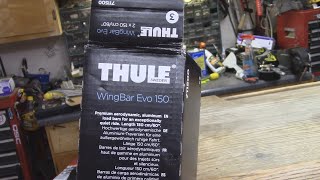 Installing the Thule WingBar Evo 150 Bar and rack system on my 2021 Hyundai Palisade Mikey Mike [upl. by Aratehs396]