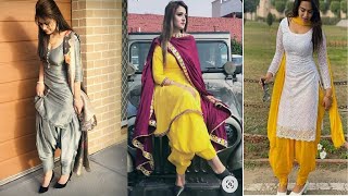 Haryanvi Suit  Punjabi Suit Design 2021  Latest Patiala Suit Collection [upl. by Einama]