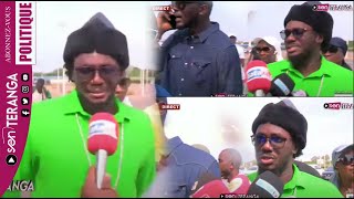 Dakar ARENA En compagnie de khouraichi Thiam Mara Niass réagit quotKi mo djara toppuquot [upl. by Assilak]