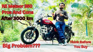 Biggest Problem 😭😭😭😭New RE Meteor 350 pros and cons OWNERSHIP REVIEW royalenfield vlog [upl. by Eldrid]