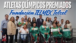 Fundación TELMEX Telcel premia a los atletas olímpicos y paralímpicos de Paris 2024 ¡Entérate aquí [upl. by Geerts960]