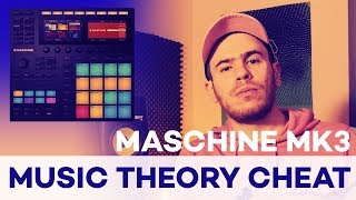 Maschine MK3 Scales amp Chords Music Theory Cheat Tutorial [upl. by Torrell639]