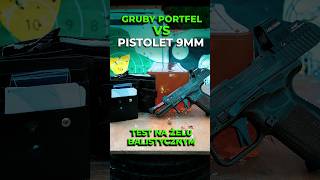 Monety💰 w Żelu Balistycznym Strzelamy do Portfela👛 gunmajster broń pistolet [upl. by Aznecniv533]