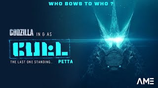 The Legend of Godzilla  Petta OST Mix  Godzilla vs Kong 2021  Monster Mashup  Anirudh  Master [upl. by Eatnhoj]