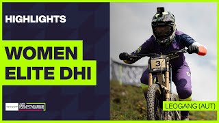 Leogang  Women Elite DHI Highlights  2024 WHOOP UCI Mountain Bike World Cup [upl. by Annoyed]