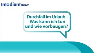 Durchfall im Urlaub  Reisedurchfall Video – IMODIUM® akut [upl. by Cirderf]