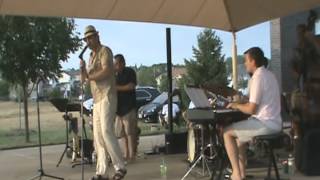 FRED GAZZO BAND AT A JAZZ IN JULY EVENT IN JOHNSTONIOWA ON 72212 30 MINUTE CLIP [upl. by Lucille]