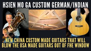 HsienMo Grand Auditorium GA Custom GermanIndian Rosewood Guitar Review in Singapore 🇸🇬 [upl. by Chaves554]