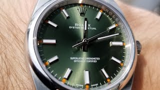 ROLEX oyster perpetual 34mm review [upl. by Pihc621]