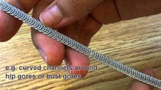 Intro to Spiral Steel Boning  Lucys Corsetry [upl. by Placeeda]