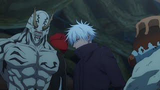 GOJO VS HANAMI AND JOGO 「4K TWIXTOR WITH CC」JUJUTSU KAISEN SHIBUYA INCIDENT ARC [upl. by Prospero]