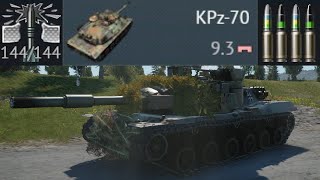 KPz70  War Thunder Compilation [upl. by Canon757]