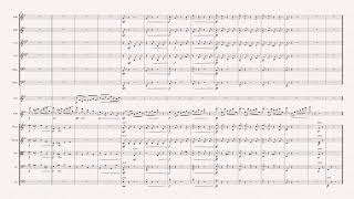 Albert Roussel  Joueurs de flute for Flute and Symphony Orchestra  Full Score [upl. by Ahsieken]