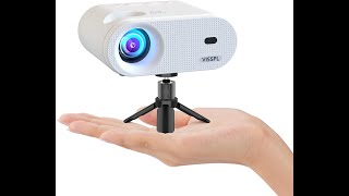 VISSPL V16 Mini Portable Projector Review  Pros amp Cons [upl. by Naved]