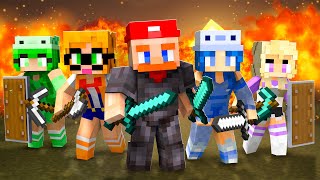 The First War On Our Minecraft ServerJohnny SMP Episode 6 [upl. by Ilahtan578]