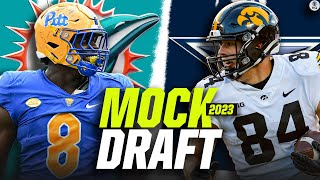 2023 NFL Mock Draft SEVENROUND breakdown  CBS Sports [upl. by Winfred]