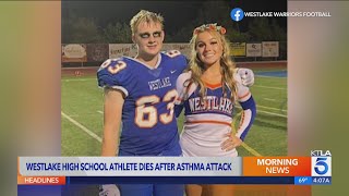 Westlake High football player dies after apparent asthma attack [upl. by Quinlan]