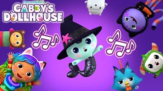 🎃 Sing Along to Gabbys Halloween Parade Song  GABBYS DOLLHOUSE [upl. by Bennink360]