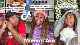 1 HOUR  Mamaa Arii Funny TikTok Videos Compilation 2024  Best Mamaa Ari POV Shorts [upl. by Otirecul]