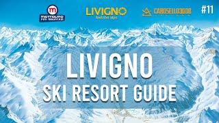 Livigno Ski Guide Mottolino Monte della Neve Nera Black Run 1 [upl. by Aneehs691]