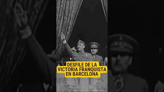 DESFILE DE LA VICTORIA FRANQUISTA EN BARCELONA  GUERRA CIVIL ESPAÑOLA  1939 [upl. by Notsehc]