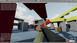 Unity3D Multiplayer FPS  first playtest [upl. by Neeoma]