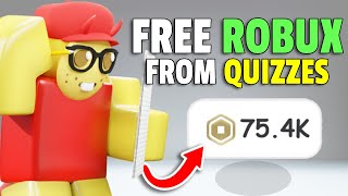 🔥 NEW How To Get FREE ROBUX By Solving Quizzes [upl. by Kayla]