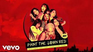 Doja Cat  Paint The Town Red feat Nicki Minaj Ice Spice Saweetie HyunA amp MORE MASHUP [upl. by Arakat226]