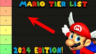 Ranking Every MARIO Game From Worst to BEST in 2024 [upl. by Leruj]