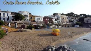 Costa Brava Beaches  Calella El Canadell [upl. by Ainsworth]