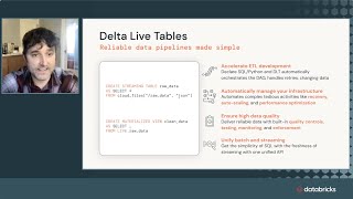 Simplify ETL pipelines on the Databricks Lakehouse [upl. by Nolitta]