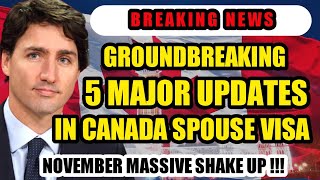 😲 BREAKING LATEST SPOUSE VISA UPDATES IN CANADA STARTING NOVEMBER 2024 [upl. by Port909]