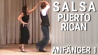 SALSA PUERTO RICAN  Anfänger 1  Figuren amp Schritte  Zusammenfassung [upl. by Aidul]