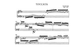 Bach Toccatas BWV 910916 Andrés Maupoint SCOREVIDEO [upl. by Columbyne]