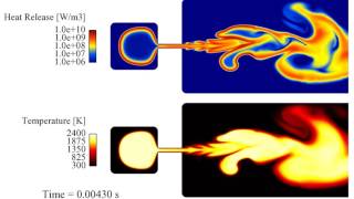 Combustion of Premixed Iso octaneAir Mixtures in a PrechamberMainchamber system [upl. by Gregson]