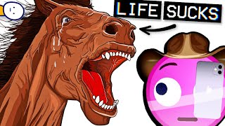 Reacting To Sad Truth About Horses 🐎 [upl. by Faun]