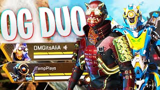 The OG iTemp  AliA Duo RETURNS  Apex Legends [upl. by Poliard]