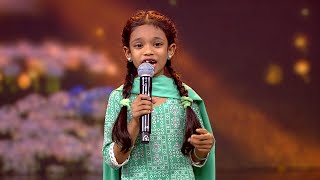 Oru Kili Uruguthu Song by Nasreen🎶😍  Super Singer Junior 10  Episode Preview [upl. by Gladis125]