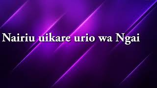 Uratugagirio Official Lyric Video Mary Nkaambi [upl. by Eibbor]