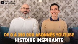 De 0 à 350 000 ABONNÉS YOUTUBE pour Cédric MICHEL Bulles de Sérénité  HISTOIRE INSPIRANTE [upl. by Fletcher]